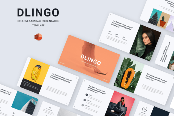 Download Dlingo - Creative &amp; Minimal PowerPoint - Minimal Collection