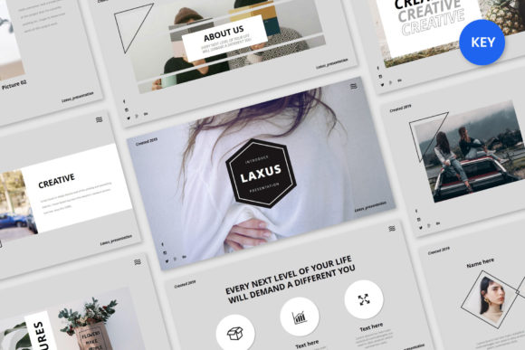 Download Laxus Minimal - PowerPoint - Minimal Collection