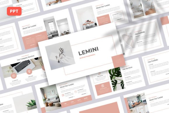Download Lemini – Minimal PowerPoint Template - Minimal Collection