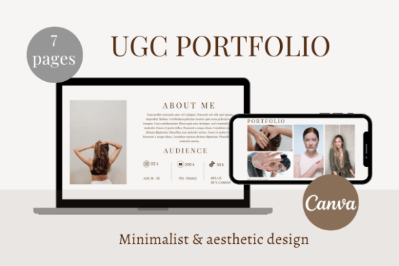 Download Portfolio Template UGC Content Creator - Content creator Collection