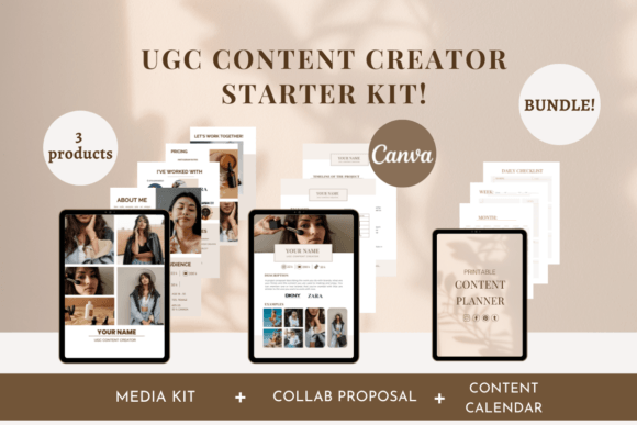 Download Content Creator UGC Kit for Social Media - Content creator Collection